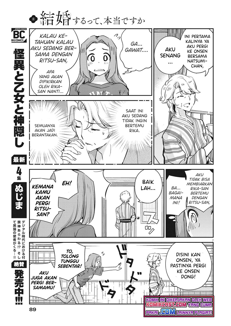 Kekkon Surutte, Hontou Desu ka? Chapter 64 Gambar 8